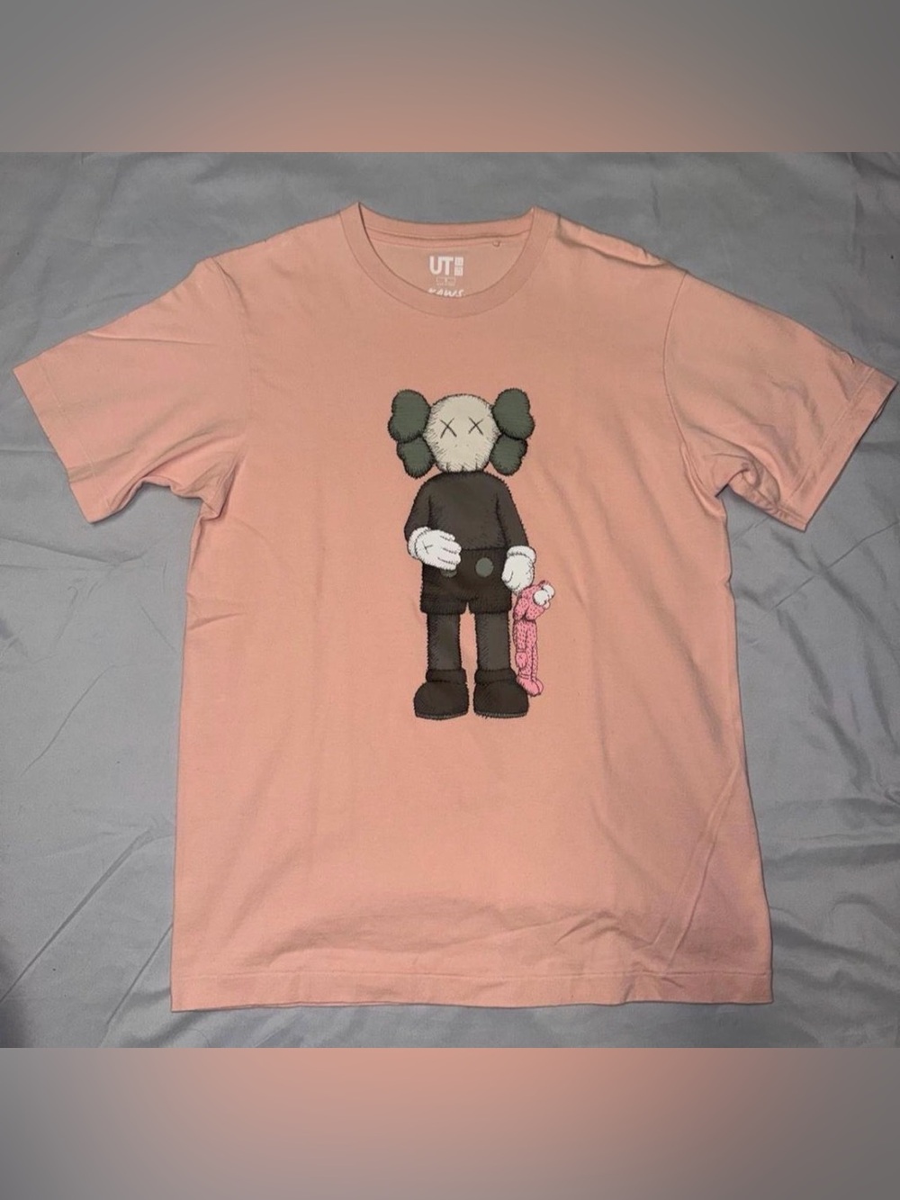 Uniqlo x KAWS Pink Graphic Tee